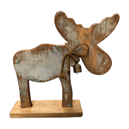 Moose old wood H40cm(5817)