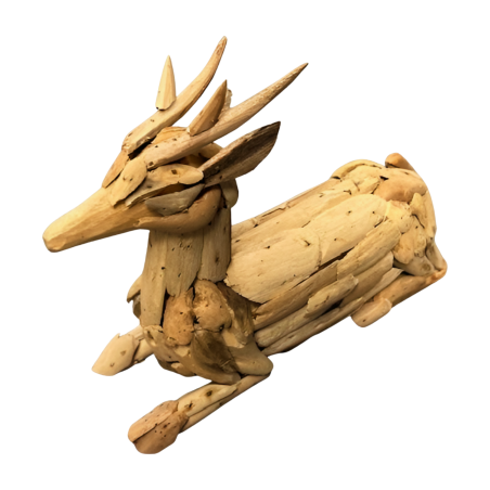 Sitting deer S drift(80278)