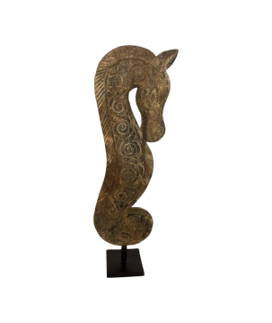 Seahorse antiq. 80cm (3558)
