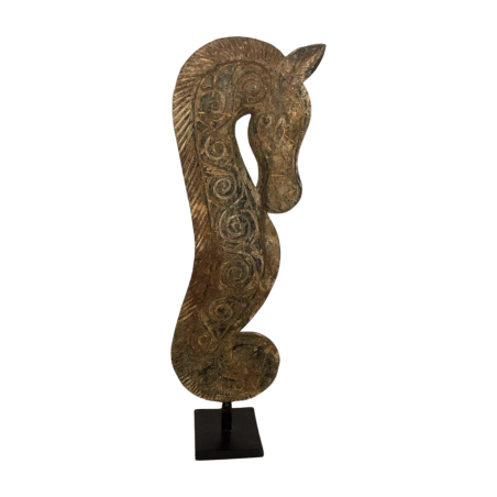 Seahorse antiq. 80cm (3558)