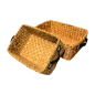 Basket w. handle S/2(3664)