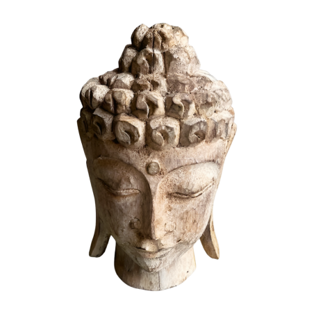 Head Buddha ant. 11xH20cm (3485)