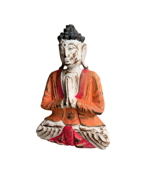 Buddha sitting colour 30cm(80570)