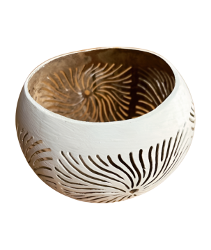 Coco candleholer stripe (3236)