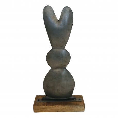 Iron Rabbit 27x45cm(5687)