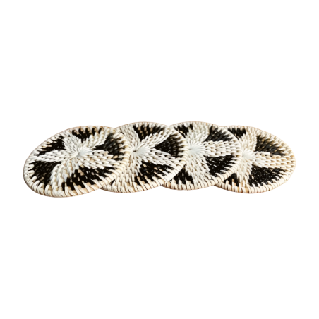 Coaster S/4 macramé (3406)