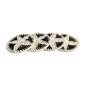 Coaster S/4 rattan motief D10cm(3406)