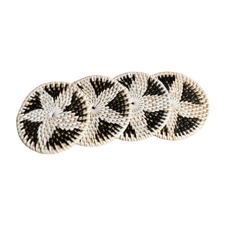 Coaster S/4 macramé (3406)