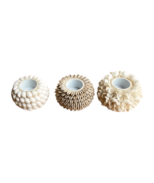 Candleholder shellD11H8cm(80633)