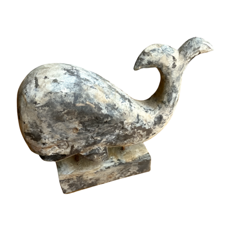 Whale on stand antik (3935)