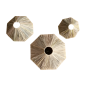Walllamp star naturel M(80544)