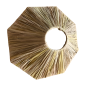 Walllamp star naturel M(80544)