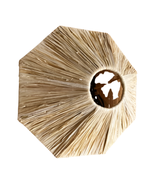 Walllamp star bleached SM(80541)