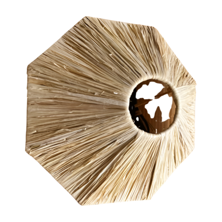 Walllamp star bleached SM(80541)