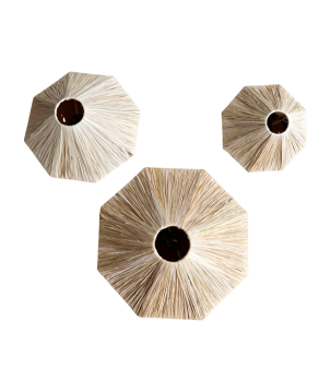 Walllamp star bleached S (80540)