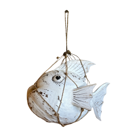 Coco fish hang 30x30H34cm