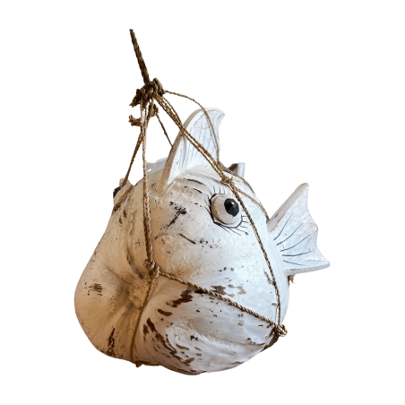 Coco fish hang 30x30H34cm