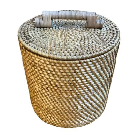 Storage pot rattan S (80067)