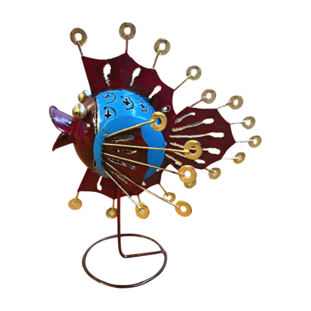 Fish Bola on stand 25cm (7487)