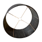 Cylinder kap L black (80619)