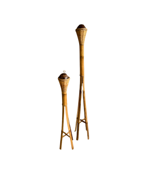 Garden bamboe lamp 150cm(80873)