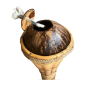Garden oil lamp 150cm.