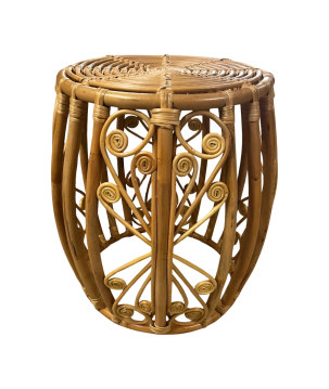 Stool rotan Vintage (80660)