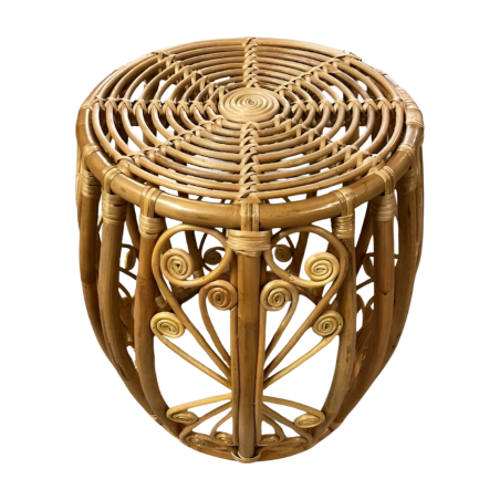 Stool rotan Vintage (80660)