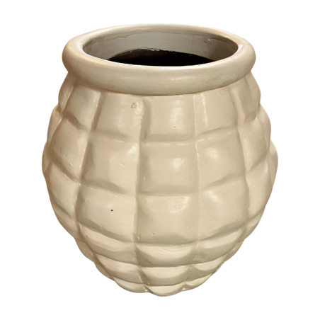 Pot Jip cream L D30H30cm (80705)