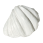 Bowl shell pearl 30x25H15cm (80713)