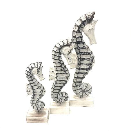 Seahorse br. wh. 45cm(7260)