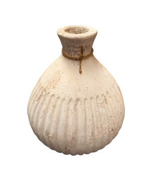 Vase Aaf white L D27H29(80740)
