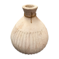 Vase Aaf white L D27H29(80740)