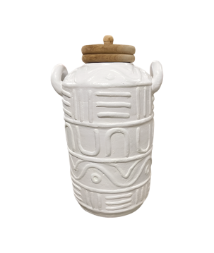 Vase egypt white M H39 (80456)