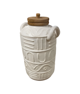 Vase egypt white M H39 (80456)