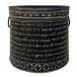 Pot iron decor L D53H46cm(80743)