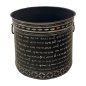 Pot iron decor L D53H46cm(80743)