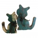 Cat old wood M H36cm (5815)