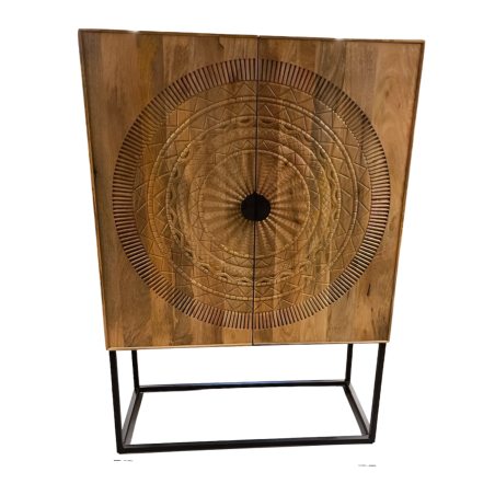 Cabinet carving 120x45H150cm(3668)
