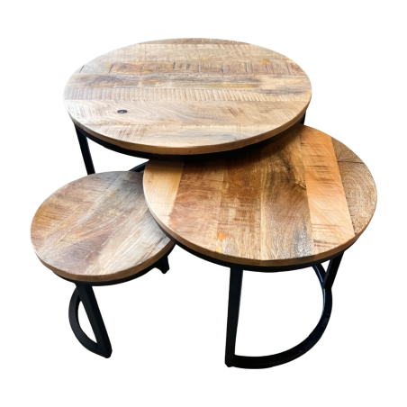 Ati coffee table small S/3 (80693)