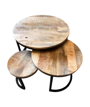 Ati coffee table small S/3 (80693)