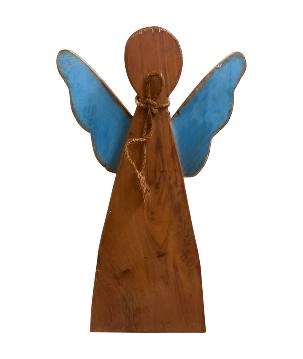 Wooden angel big 28x42cm (5541)