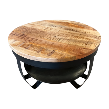 Opium table L Max old wood (3787)
