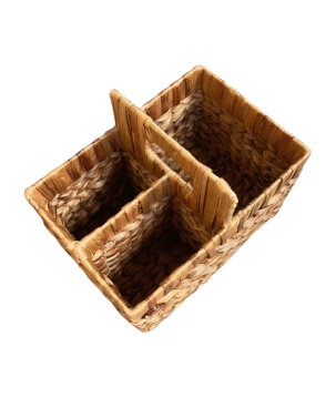 Basket 3-vak 30x20H18/24cm(80653)