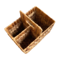 Basket 3-vak 30x20H18/24cm(80653)