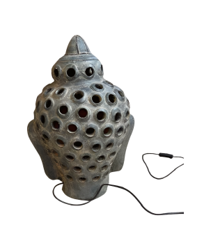 Buddha head lamp 36xH50cm(80461)