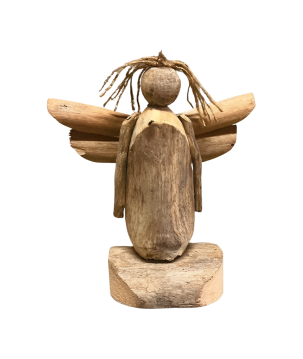 Angel driftwood H24cm(5996)