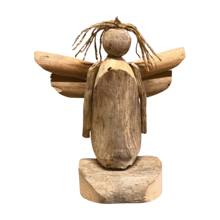 Angel driftwood H24cm(5996)