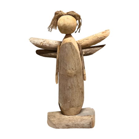 Angel driftwood H42cm(5997)