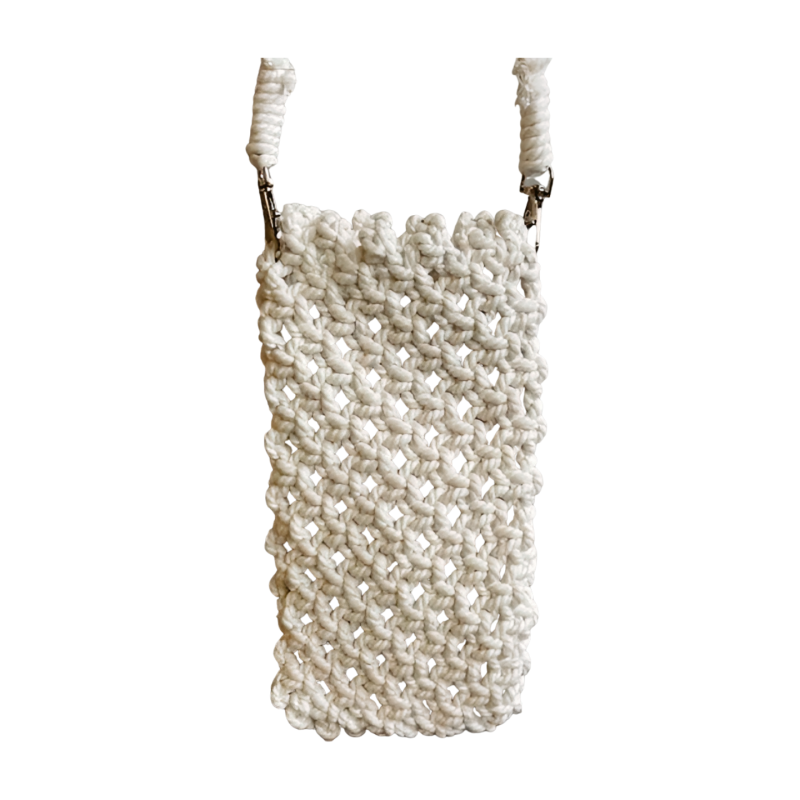 Telephone bag macramé (3845)